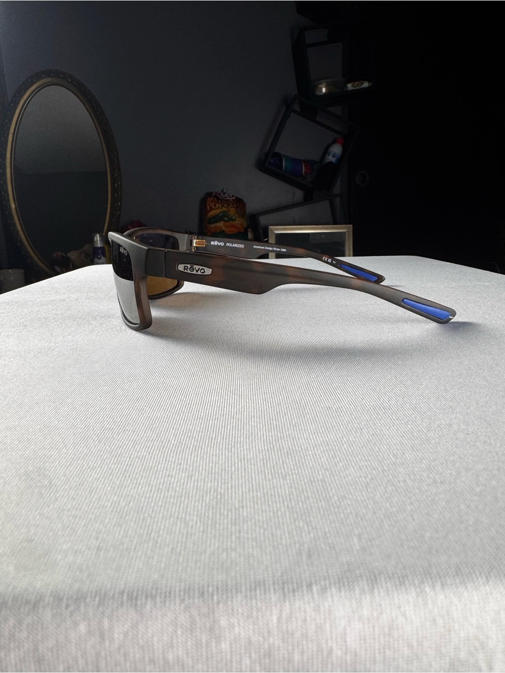 NEW* REVO CRAWLER Tortoise Matte POLARIZED Brown Terra Len Sunglass 1027 02 BR - Picture 4 of 5